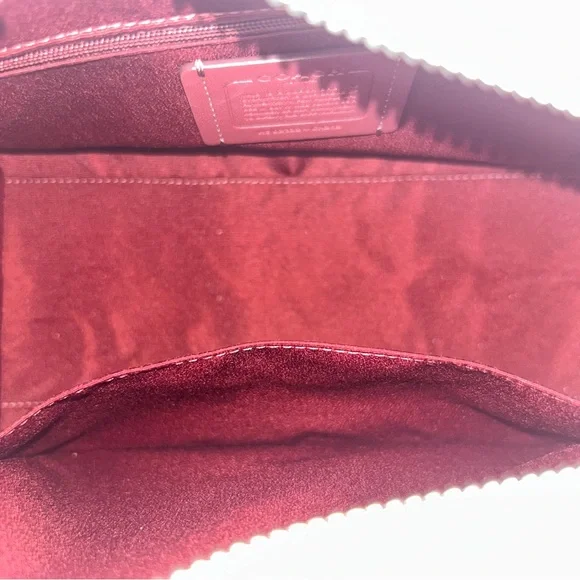 Coach Rowan Satchel Bag Silver/Light Pink. - Picture 9 of 11